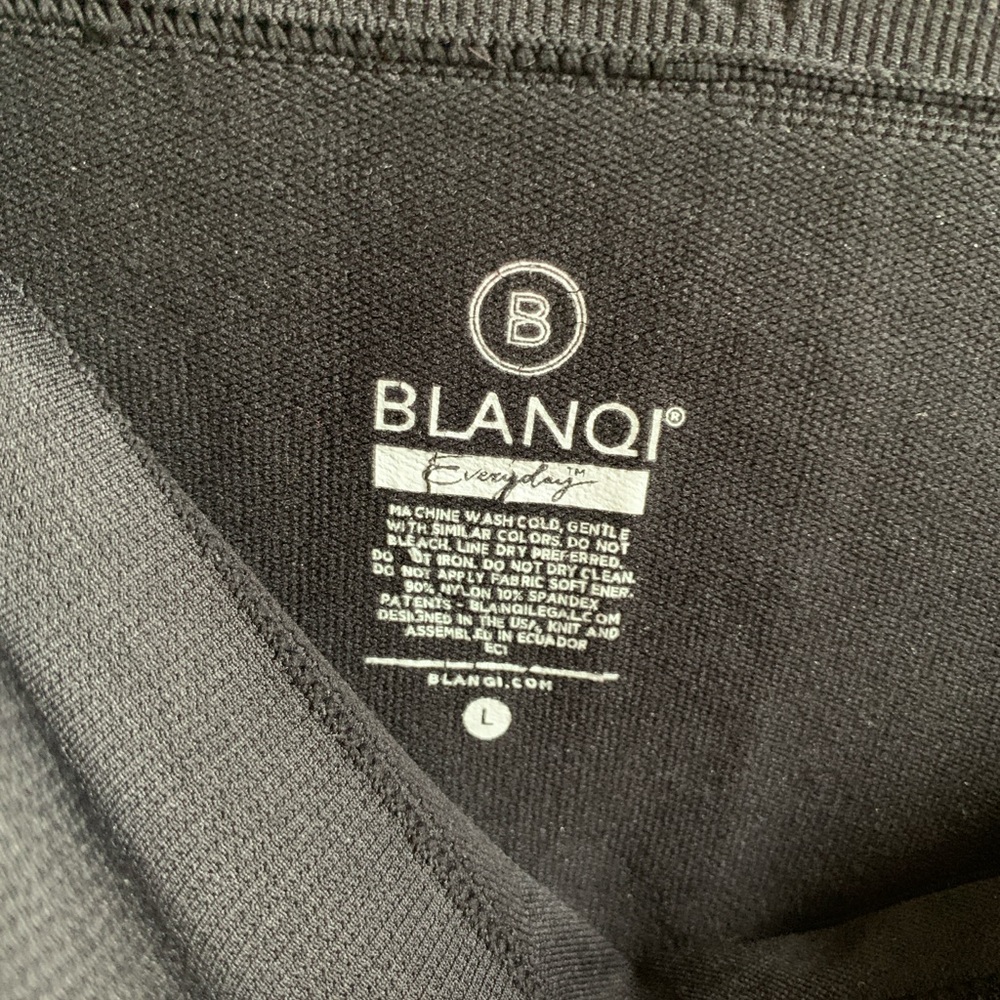 NWT Blanqi Maternity Leggings Large Black - Picture 8 of 8